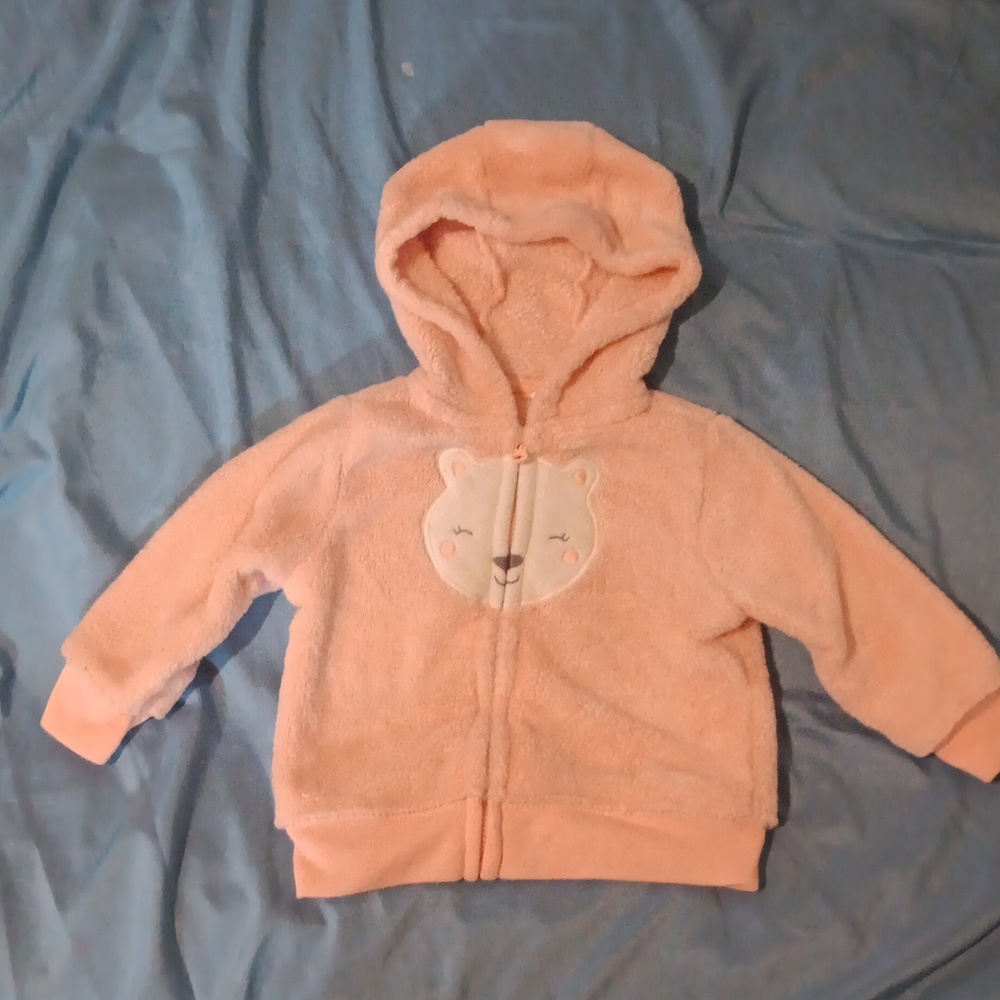 Carters pink jacket 3-6 month girls